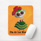 Dia de Muertos Mexican Fräulein Tod Mousepad (Mit Mouse)
