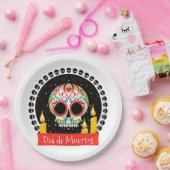 Dia De Muertos Pappteller (Party)