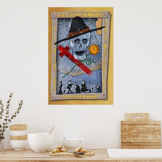 Dia De Muertos Poster (Küche)