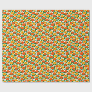 Dia de Muertos, Ringelblumenfest  Geschenkpapier