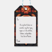 Dia de Muertos ☠️ Sugar Skull Geschenkanhänger (Rückseite)