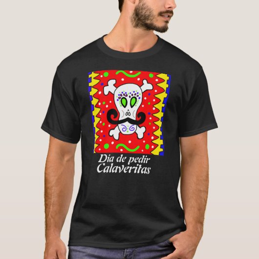 DIA DE MUERTOS T-Shirt (Vorderseite)