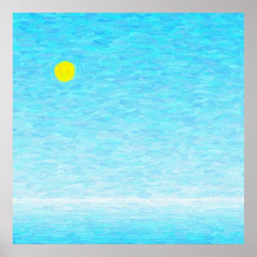 Dia de sol em alto mar poster (Vorne)