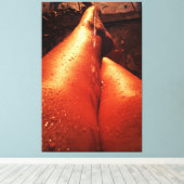 Dia de verão leinwanddruck (Insitu (Holzboden))