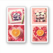 Dia del amor y la amistad aufkleber (Vorderseite)