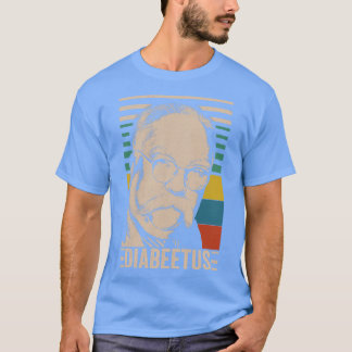 Diabeetus Wilford Brimley Vintage-Style-Design Lon T-Shirt