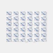 Diabetes Angel Awareness Ribbon IDDM Soft Blankes Fleecedecke (Vorderseite (Horizontal))