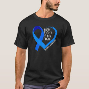 Diabetes-Aufklärungsmonat 2022 T1D T2D Ihr Kampf i T-Shirt