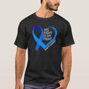 Diabetes-Aufklärungsmonat 2022 T1D T2D Sein Kampf T-Shirt