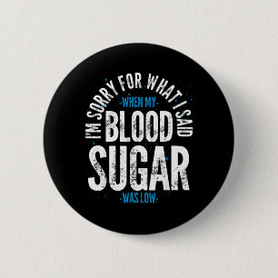 Diabetes-Aufklärungsmonat Diabetiker Lustig Diabet Button