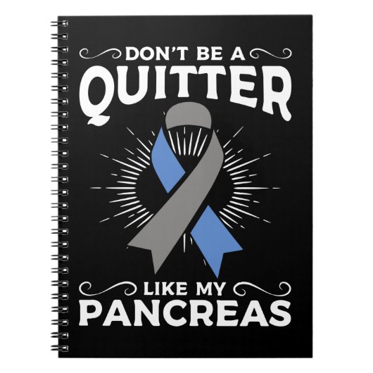 Diabetes Awareness Funny Pankreas T1D Diabetes Notizblock (Vorderseite)