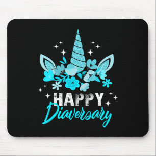 Diabetes Awareness Happy Diaversary Niedlich T Mousepad