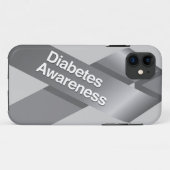 Diabetes-Awareness-iPhone-Fall Case-Mate iPhone Hülle (Rückseite (Horizontal))