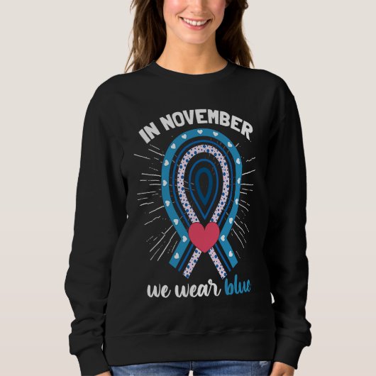 Diabetes Awareness Month Sweatshirt (Vorderseite)