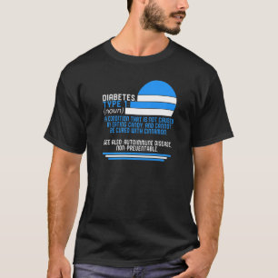 Diabetes Awareness Month T1d Warrior Diabetiker Su T-Shirt