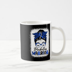 Diabetes Awareness Month Typ T1d T2d Messy Bun Wa Kaffeetasse