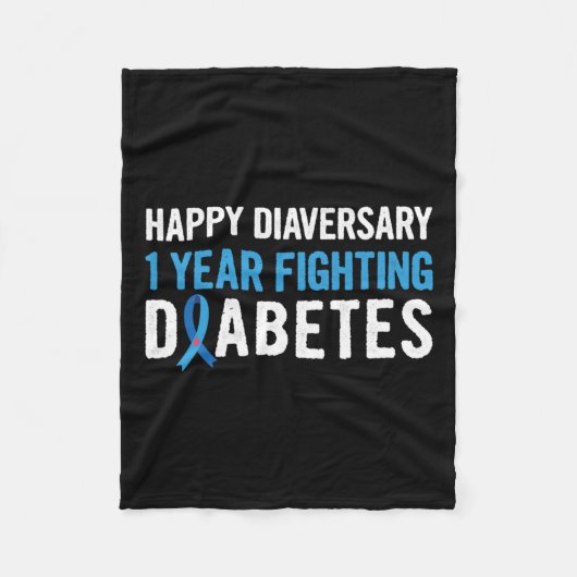 Diabetes Awareness Pub für ein Diabetes Typ 1 Fleecedecke (Vorderseite)