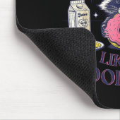 Diabetes Awareness Racoon Feral Like My Blood Suga Mousepad (Ecke)