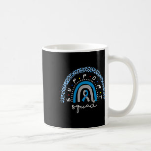 Diabetes Awareness Rainbow Leopard Support Squad B Kaffeetasse