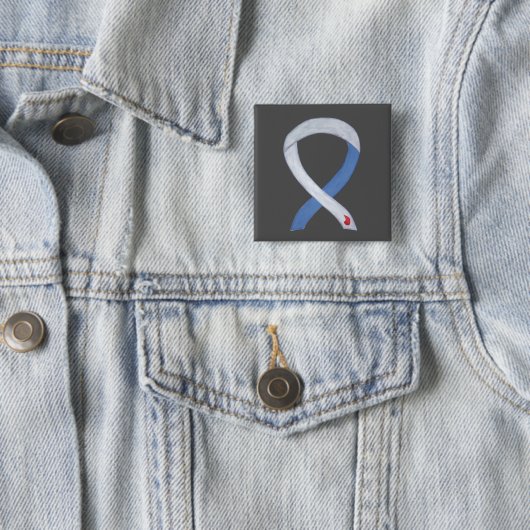 Diabetes Awareness Ribbon Custom IDDM Buttone Button (Beispiel)