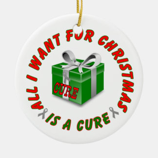 Diabetes Awareness Ribbon Heilung Weihnachtsschmuc Keramikornament