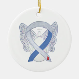 Diabetes Awareness Ribbon IDDM Angel Ornamente