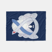 Diabetes Awareness Ribbon IDDM Angel Soft Blanket Fleecedecke (Vorderseite (Horizontal))