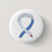 Diabetes Awareness Ribbon IDDM Custom Buttons (Vorderseite)