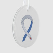 Diabetes Awareness Ribbon IDDM Custom Ornaments Ornament (Vorderseite)