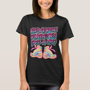 Diabetes Awareness School Nurve Reverse Diabetes T T-Shirt