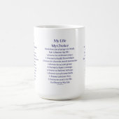 Diabetes Awareness Support Geo Cups oder Tasse (Mittel)