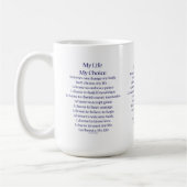 Diabetes Awareness Support Geo Cups oder Tasse (Links)