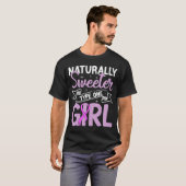Diabetes Awareness Sweeter Typ 1 Girl T-Shirt (Vorne ganz)