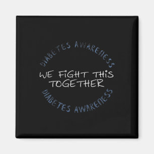 Diabetes Awareness T1D - Diabetes Mama Vater Famil Magnet