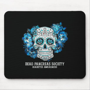 Diabetes Awareness Toten Bauchspeicheldrüse Gesell Mousepad