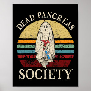Diabetes Awareness Toten Pankreas Gesellschaft Hal Poster