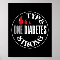 Diabetes Awareness Typ 1 Diabetes stark