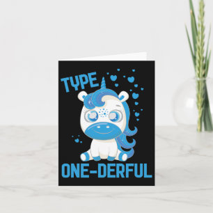 Diabetes Awareness Typ 1 - Diabetiker T1d Karte