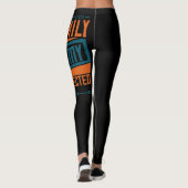 Diabetes betrifft meine Familie. Leggings (Rückseite)