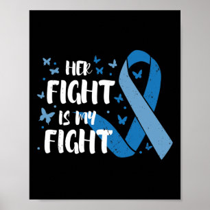 Diabetes Bewusstsein Ihr Kampf ist mein Kampf T1 T Poster