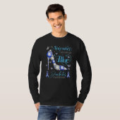 Diabetes-Bewusstsein im November tragen wir Blue H T-Shirt (Vorne ganz)