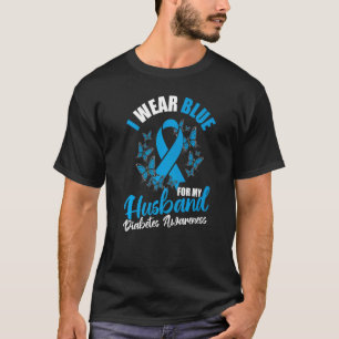 Diabetes-Bewusstsein November ich trage Blue für m T-Shirt