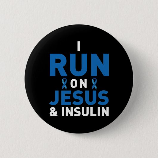 Diabetes-Bewusstsein Typ 1 2 - Diabetiker T1d T2d Button (Vorderseite)
