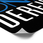 Diabetes-Bewusstsein Typ 1 - Diabetiker T1D 1 Poster (Ecke)