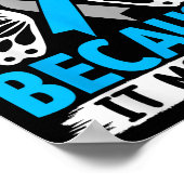 Diabetes-Bewusstsein, weil es Poster (Ecke)