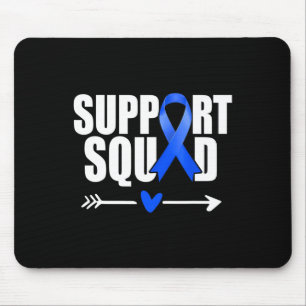 Diabetes-Bewusstseins-Schleife Männer Frauen Suppo Mousepad