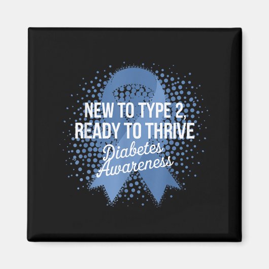 Diabetes-Bewusstseinsdesign 23 Magnet (Vorne)