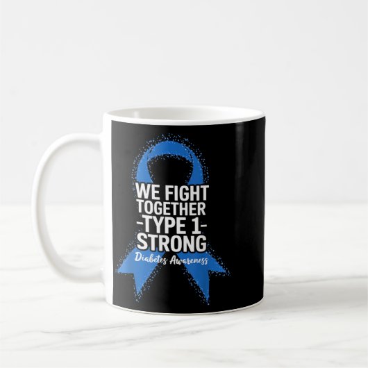 Diabetes-Bewusstseinsdesign 27 Kaffeetasse (Links)