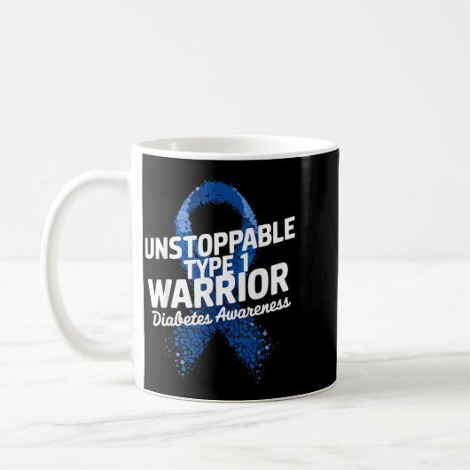 Diabetes-Bewusstseinsdesign 32 Kaffeetasse (Links)