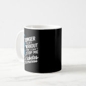 Diabetes-Bewusstseinsdesign 39 Kaffeetasse (Vorderseite Links)